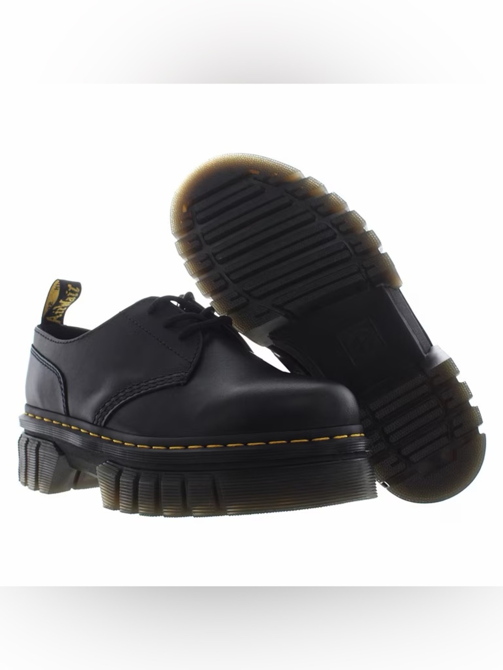 Dr. Martens Audrick 3 Eye Womens Shoes Size 9, Color: Black